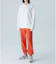Sizing FILA 男女款白色圓領衛衣 輕巧素色LOGO貼布設計 FS2POF3101X-OWH