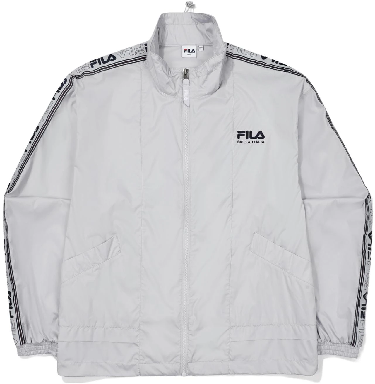 fila-unisex-gray-zip-up-jacket-with-logo-print-fs-2-jkf-2115-x-lgy