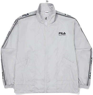 FILA Unisex Gray Zip-Up Jacket with Logo Print FS2JKF2115X-LGY Buy FILA Unisex Gray Zip-Up Jacket with Logo Print FS2JKF2115X-LGY