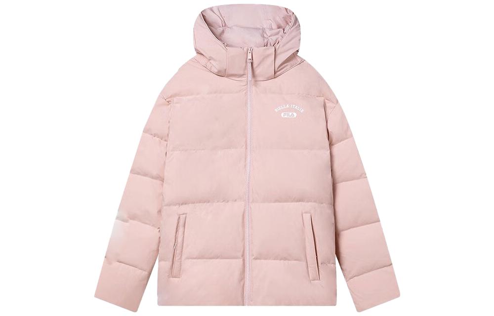 Order FILA 男女字母拉鍊連帽羽絨外套 保暖款 F11U349901F-PK