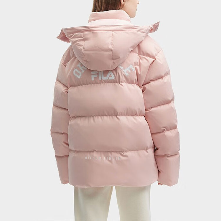 Purchase FILA 男女字母拉鍊連帽羽絨外套 保暖款 F11U349901F-PK