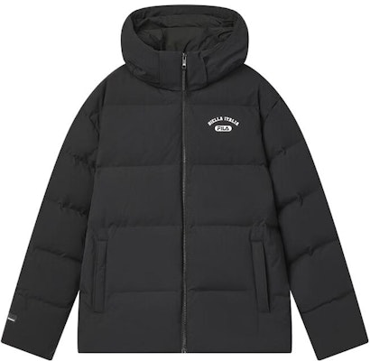 FILA Unisex Hoodie Jaket Resleting Huruf - Hitam. F11U349901FBK Order FILA Unisex Hoodie Jaket Resleting Huruf - Hitam. F11U349901FBK