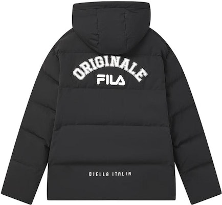 FILA Unisex Hoodie Jaket Resleting Huruf - Hitam. F11U349901FBK Lookbook FILA Unisex Hoodie Jaket Resleting Huruf - Hitam. F11U349901FBK