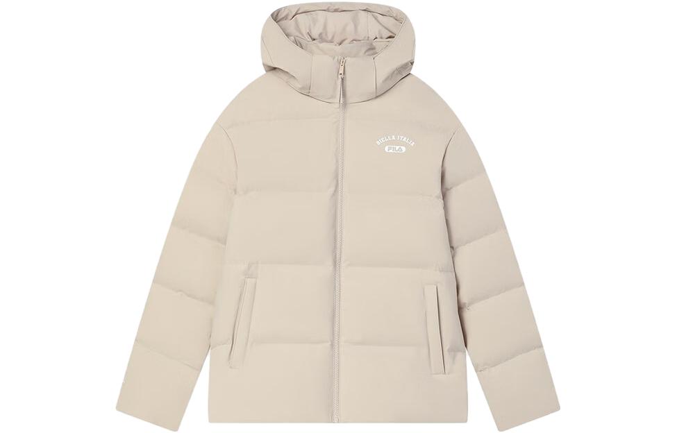 FILA Unisex Lettering Zipper Hoodie Jacket - Elm Color. F11U349901F-LK 圖 2