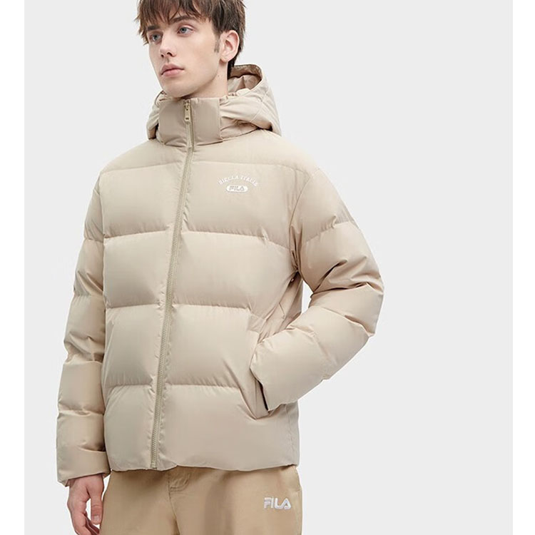 FILA Unisex Lettering Zipper Hoodie Jacket - Elm Color. F11U349901F-LK 圖 4