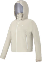 FILA Unisex Lightweight Hooded Windbreaker Jacket Beige Khaki. A11W337705F-BG FILA Unisex Lightweight Hooded Windbreaker Jacket Beige Khaki. A11W337705F-BG