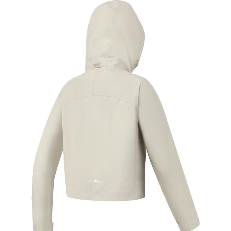 FILA Unisex Lightweight Hooded Windbreaker Jacket Beige Khaki. A11W337705F-BG 圖 4