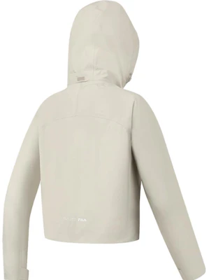 FILA Unisex Lightweight Hooded Windbreaker Jacket Beige Khaki. A11W337705F-BG Shop FILA Unisex Lightweight Hooded Windbreaker Jacket Beige Khaki. A11W337705F-BG