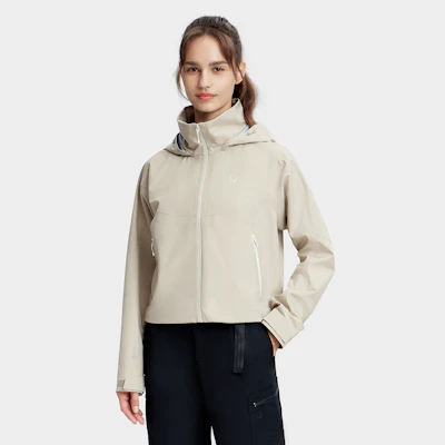 FILA Unisex Lightweight Hooded Windbreaker Jacket Beige Khaki. A11W337705F-BG Details for FILA Unisex Lightweight Hooded Windbreaker Jacket Beige Khaki. A11W337705F-BG