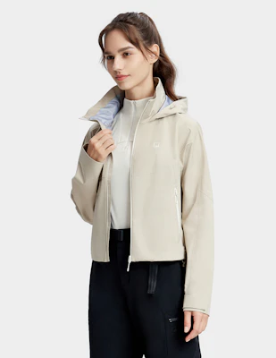 FILA Unisex Lightweight Hooded Windbreaker Jacket Beige Khaki. A11W337705F-BG Cheap FILA Unisex Lightweight Hooded Windbreaker Jacket Beige Khaki. A11W337705F-BG