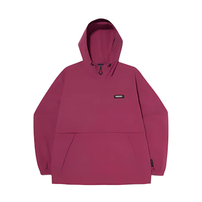 FILA Unisex Purple Half-Zip Hooded Jacket Long Sleeve Outerwear FS2JKG1131X-FUS