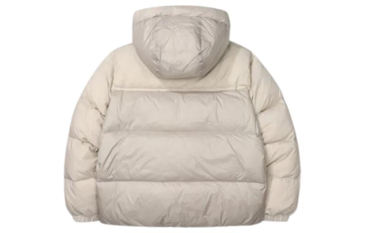 FILA Unisex Solid Color Detachable Hooded Down Jacket - Off White. FS2DJF4131X-GRE 圖 3