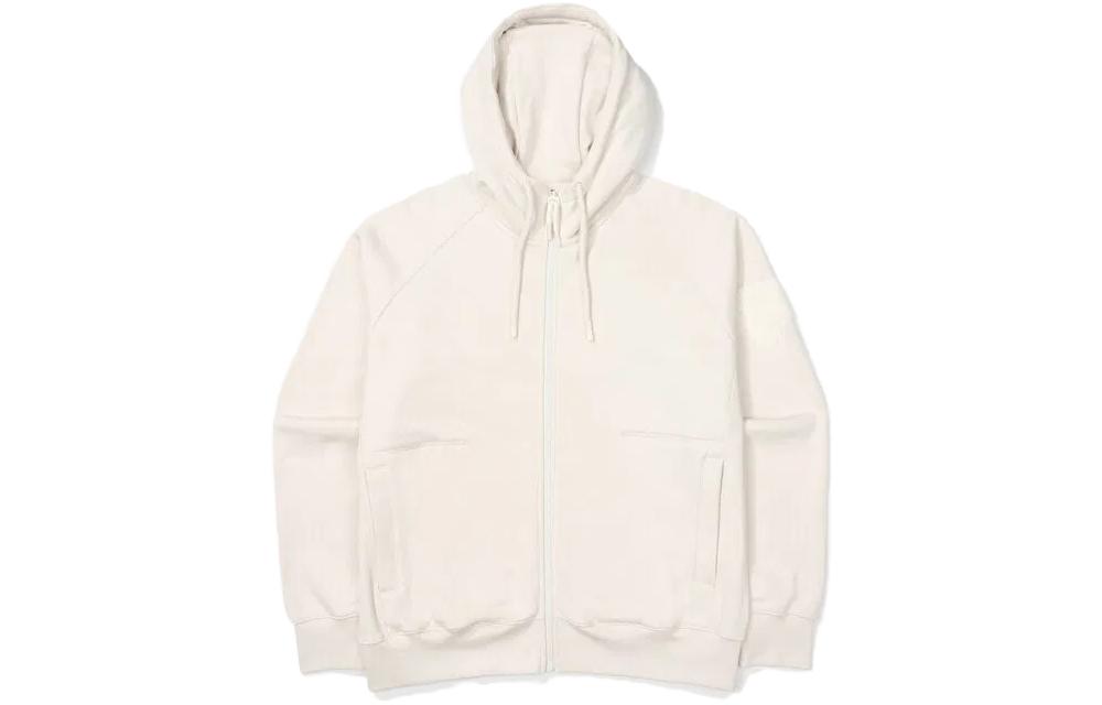 FILA Unisex Solid Color Pullover Hoodie White FS2FTF4101X-SAD