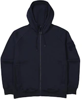 FILA Unisex Solid Color Slim Fit Zip-Up Hoodie Jacket - Blue FS2FTF4101X-INA FILA Unisex Solid Color Slim Fit Zip-Up Hoodie Jacket - Blue FS2FTF4101X-INA