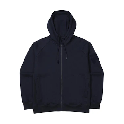 FILA Unisex Solid Color Slim Fit Zip-Up Hoodie Jacket - Blue FS2FTF4101X-INA