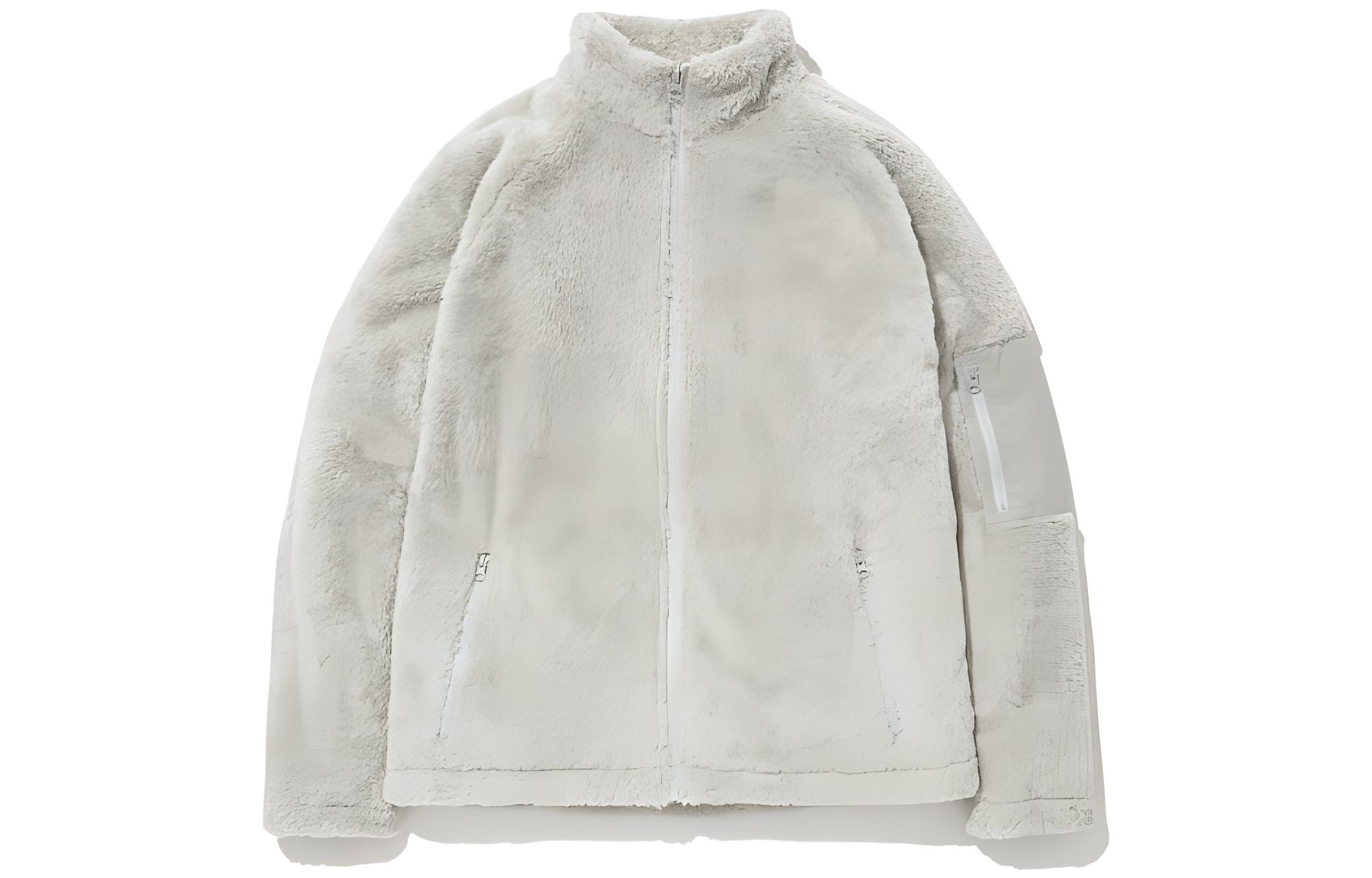 FILA Unisex Solid Color Zip-Up Jacket Grey FE2JKC6103X-LGY