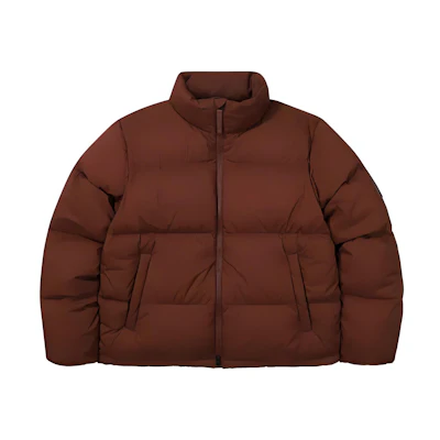 FILA Unisex Solid Color Zip-Up Long-Sleeve Jacket Brown FS2DJF4102XCHO