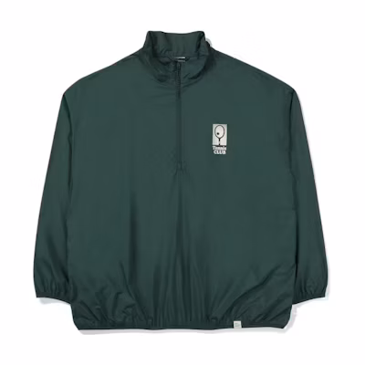 FILA Unisex Solid Half-Zip High Neck Long Sleeve Sweatshirt Green FE2JKE5106X-GRN