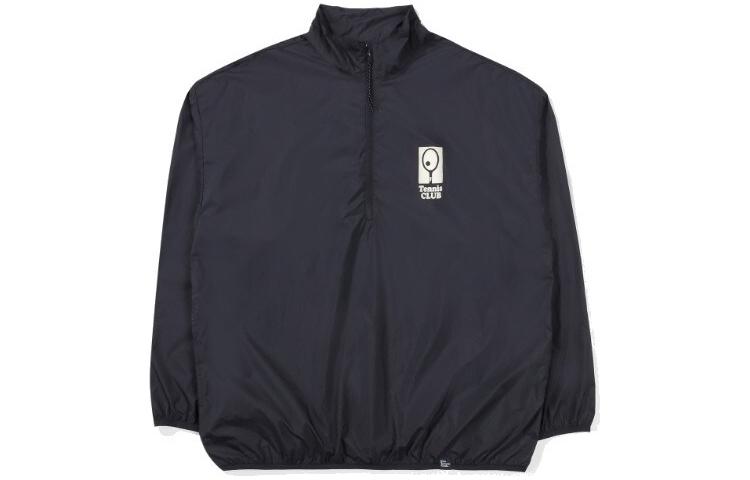 FILA Unisex Solid Half-Zip High Neck Sweatshirt Deep Blue FE2JKE5106X-INA