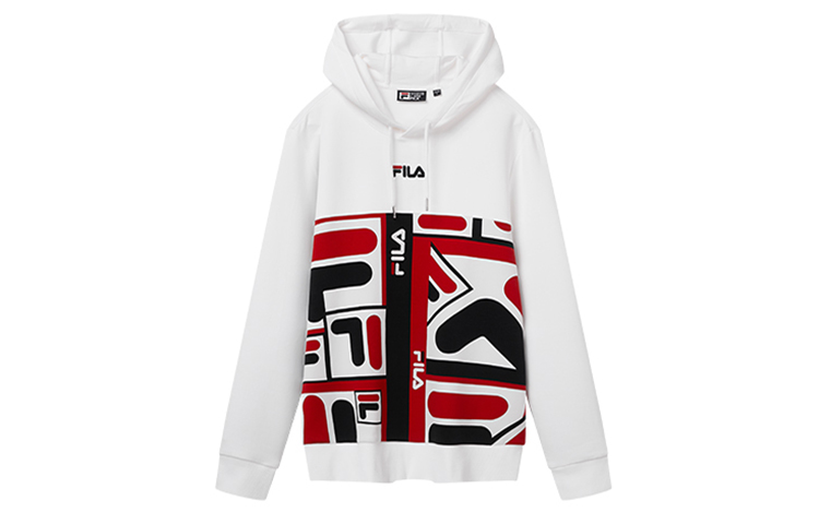 FILA Unisex White Casual Soft Comfortable Fashion Sweatshirt F11M938204F-WT
