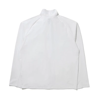 FILA Unisex White Zip-Up High Neck Long Sleeve Jacket FS2FTD2301M-WT