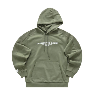 FILA Urban Tech Fleece Lined Hoodie in Military Green T11M341212F-KK