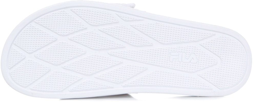 FILA Velcro Sports Slippers White Korean Version 1SM00556_100 Shop FILA Velcro Sports Slippers White Korean Version 1SM00556_100