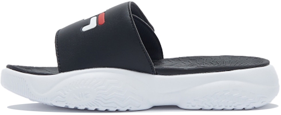 Sandal Santai Tebal FILA Velcro 'Korean Hitam Putih' 1SM00559D_013 Buy Sandal Santai Tebal FILA Velcro 'Korean Hitam Putih' 1SM00559D_013