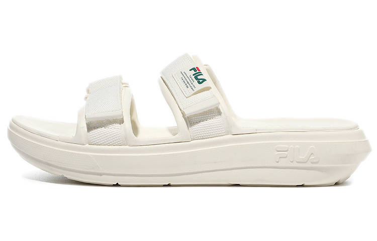 FILA Velcro Thick-Soled Slippers 'Korean Beige Edition' 1SM01577D_100