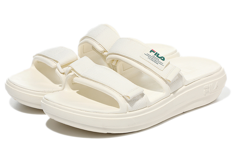 Lookbook Sandal FILA Tebal Velcro Edisi Beige Korea 1SM01577D_100