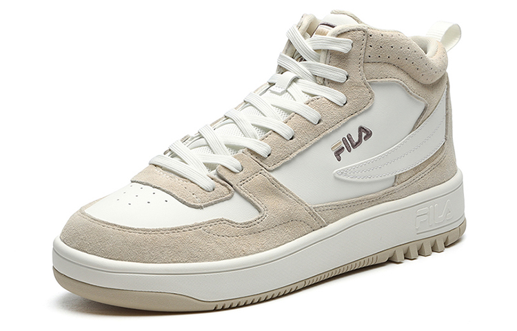 Order FILA斐乐 Ventuno 復古休閒 中幫 板鞋 男款 米色