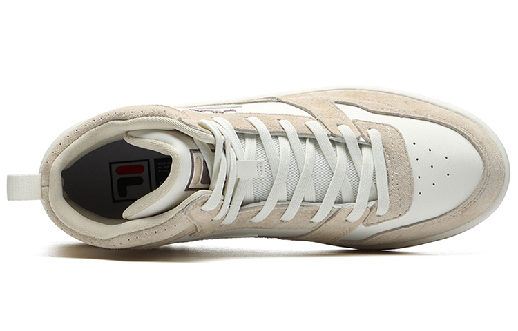 Lookbook FILA斐乐 Ventuno 復古休閒 中幫 板鞋 男款 米色