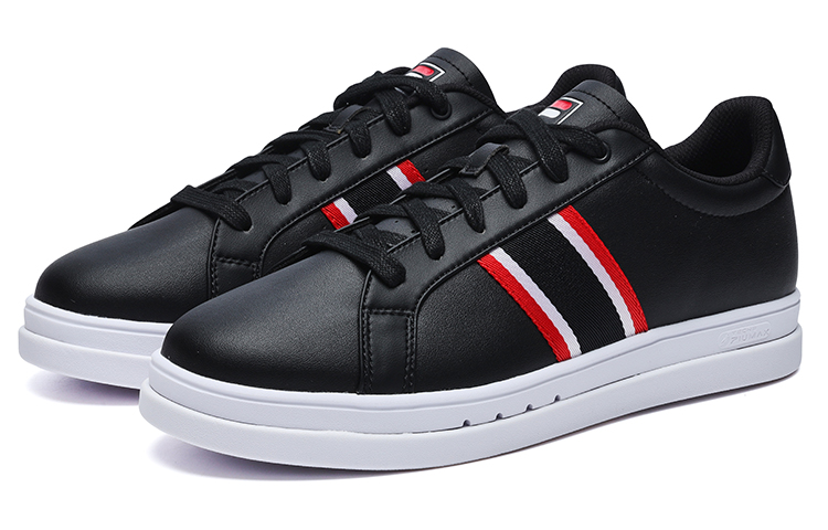 Order FILA斐樂 Vigor 休閒復古 低筒 滑板鞋 男款 黑