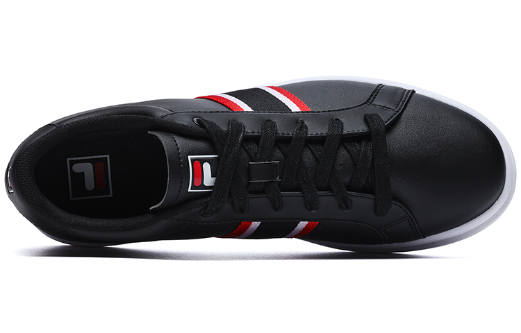 Lookbook FILA斐樂 Vigor 休閒復古 低筒 滑板鞋 男款 黑