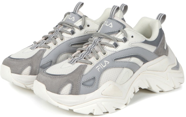 FILA クラシックスポーツ 白/グレー 1JM01283_050 Order FILA クラシックスポーツ 白/グレー 1JM01283_050