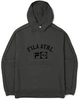 FILA Vintage Pullover Sweatshirt with Logo Print Gray FS2POE3113X-CGY FILA Vintage Pullover Sweatshirt with Logo Print Gray FS2POE3113X-CGY