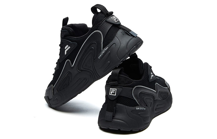 Purchase FILA Vortex低帮黑色运动鞋 F12M111234FBK