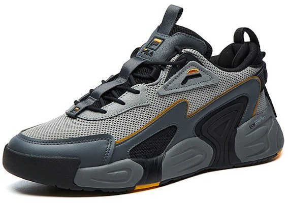 FILA Vortex低帮灰色/黑色运动鞋 F12M111234FAB Order FILA Vortex低帮灰色/黑色运动鞋 F12M111234FAB