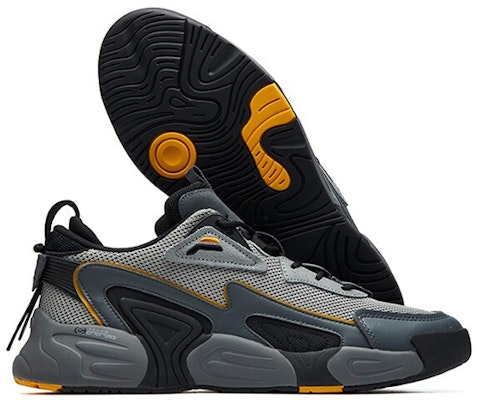 FILA Vortex低帮灰色/黑色运动鞋 F12M111234FAB Details for FILA Vortex低帮灰色/黑色运动鞋 F12M111234FAB