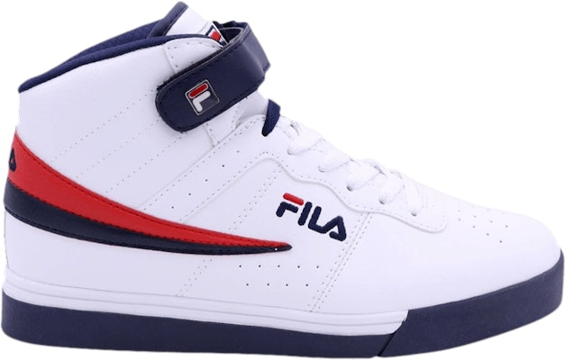 FILA Vulc 13 Mid Plus White Navy Red 1SC60526 125 1SC60526 125