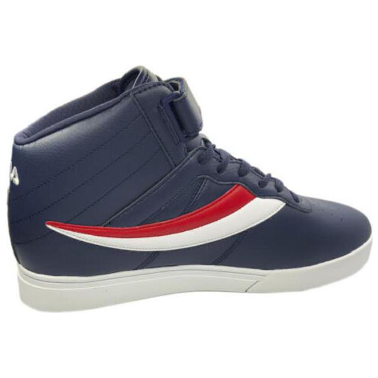 Sizing 휠라 벌크 13 미드 플러스 (화이트/네이비/레드) 1SC60526-150