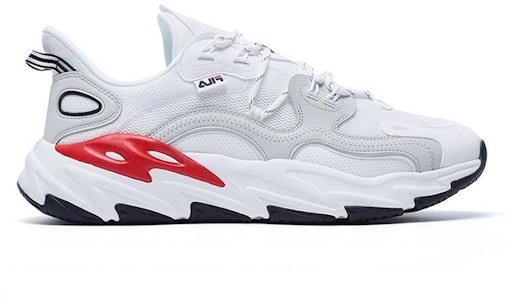 斐乐低帮波浪鞋 '白红灰' F12M226112FBA Order 斐乐低帮波浪鞋 '白红灰' F12M226112FBA