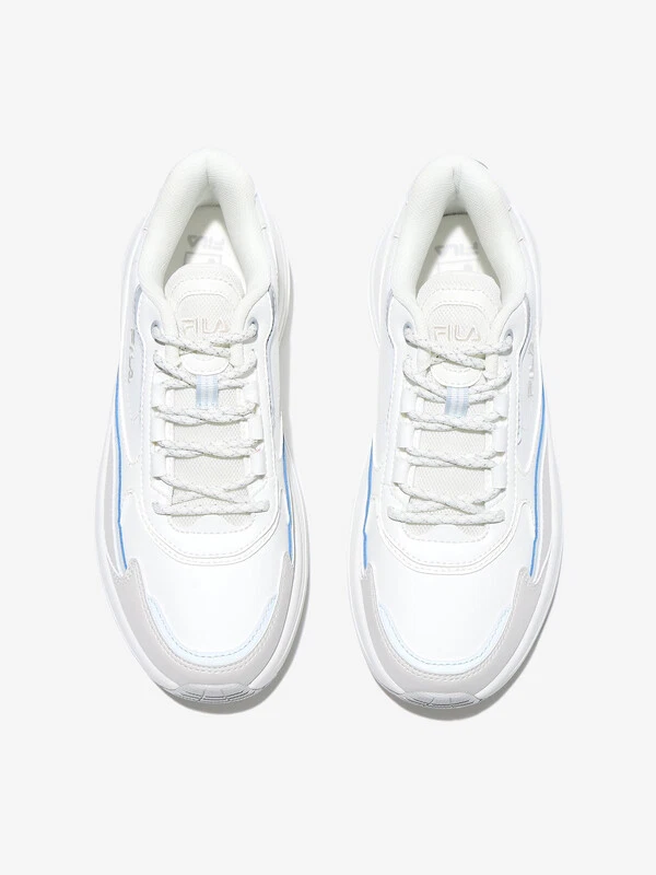 Shop FILA Wavy Day 白色/棕色/蓝色 11001RM02850H161