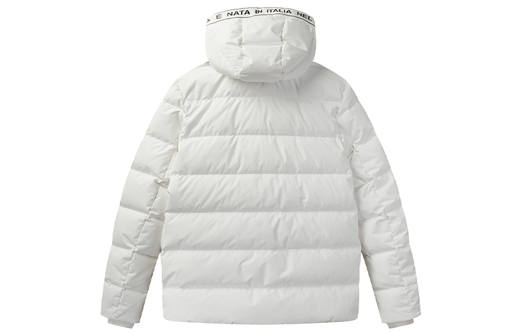 FILA White Down Puffer Jacket Winter Warm Hooded F61M048921FWT 圖 3
