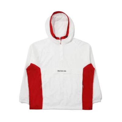 FILA White Hoodie - Slim Fit with Lettering FS2JKE2181X-WHI