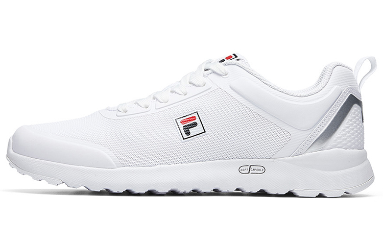 FILA White Line 'Breathable Low-Top Running White'
