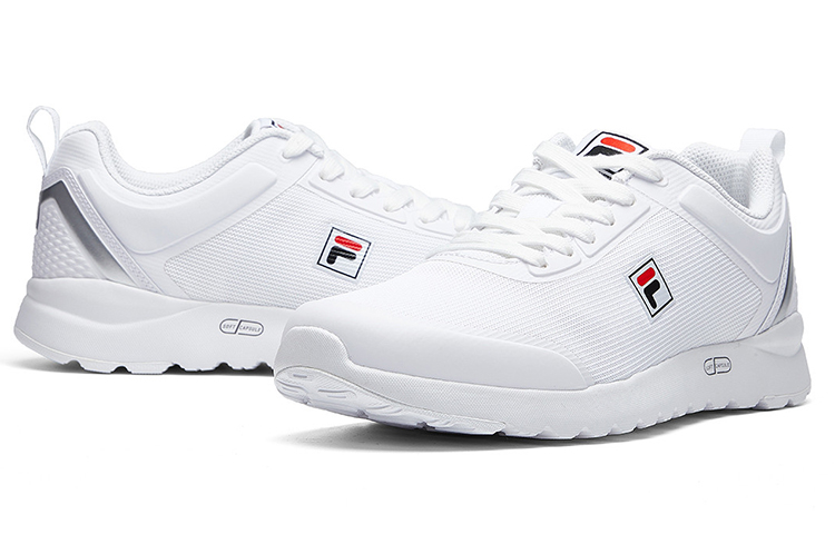 FILA White Line 'Breathable Low-Top Running White' 圖 4