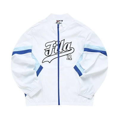 FILA White Logo Sports Woven Jacket T11M222702FWT