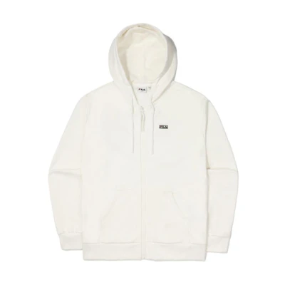 FILA White Pullover Sweatshirt with Letter Print FS2FTE3101X-OWH