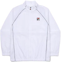 FILA White Tennis Performance Long-Sleeve Jacket FS2JKF1331X-WHI FILA White Tennis Performance Long-Sleeve Jacket FS2JKF1331X-WHI